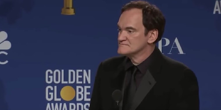 Quentin Tarantino Golden Globes 2020 speech