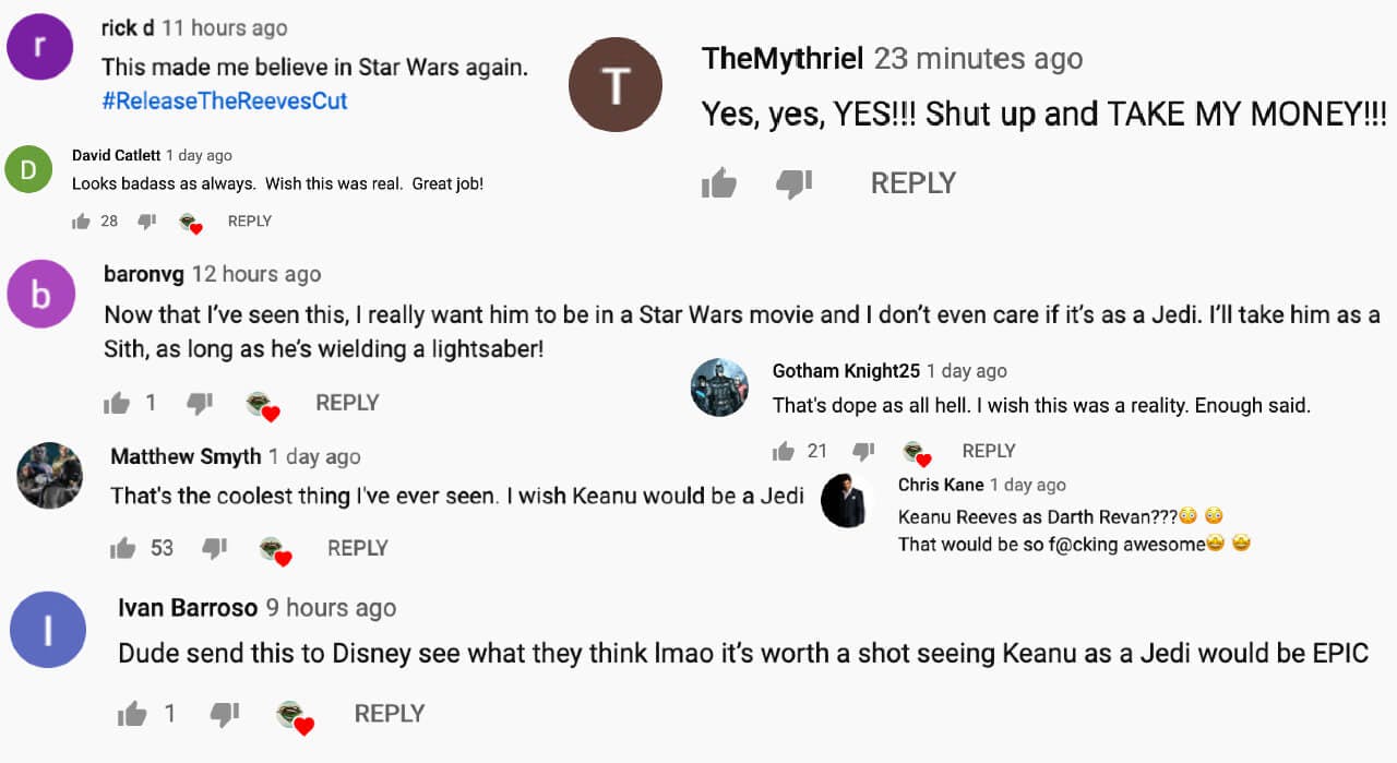 Star Wars - keanu Reeves