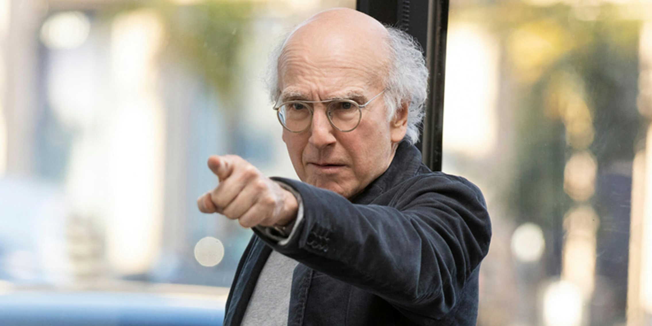 curb your enthusiasm, larry david pointing