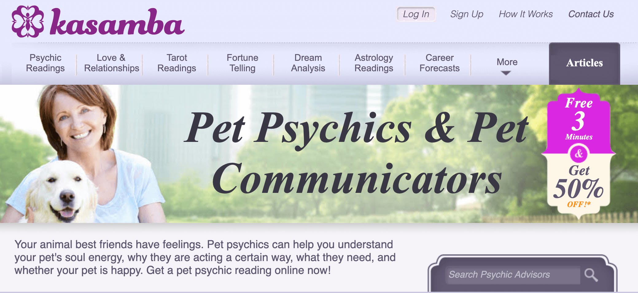 5 Best Sites for Online Pet Medium Psychic Readings