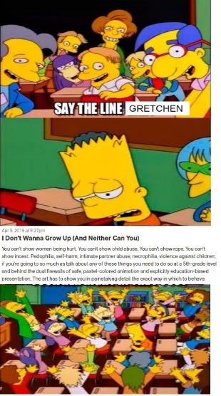 Gretchen Felker-Martin - i don't wanna grow up meme