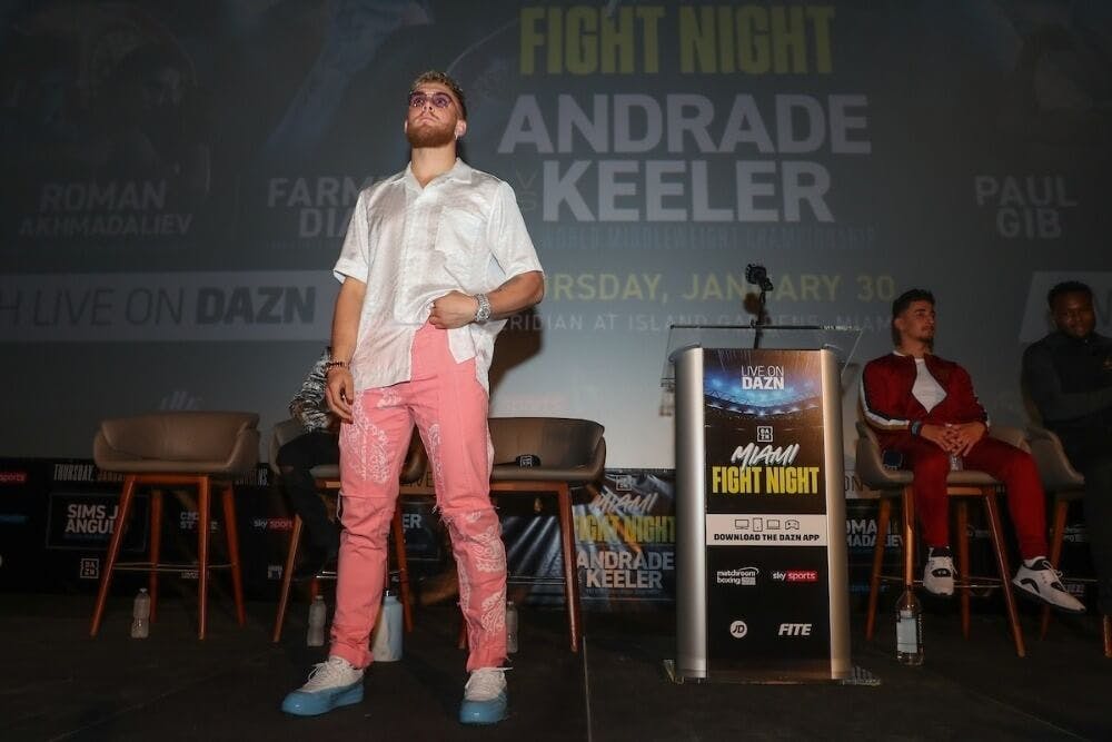 Jake Paul vs AnEsonGib live stream DAZN