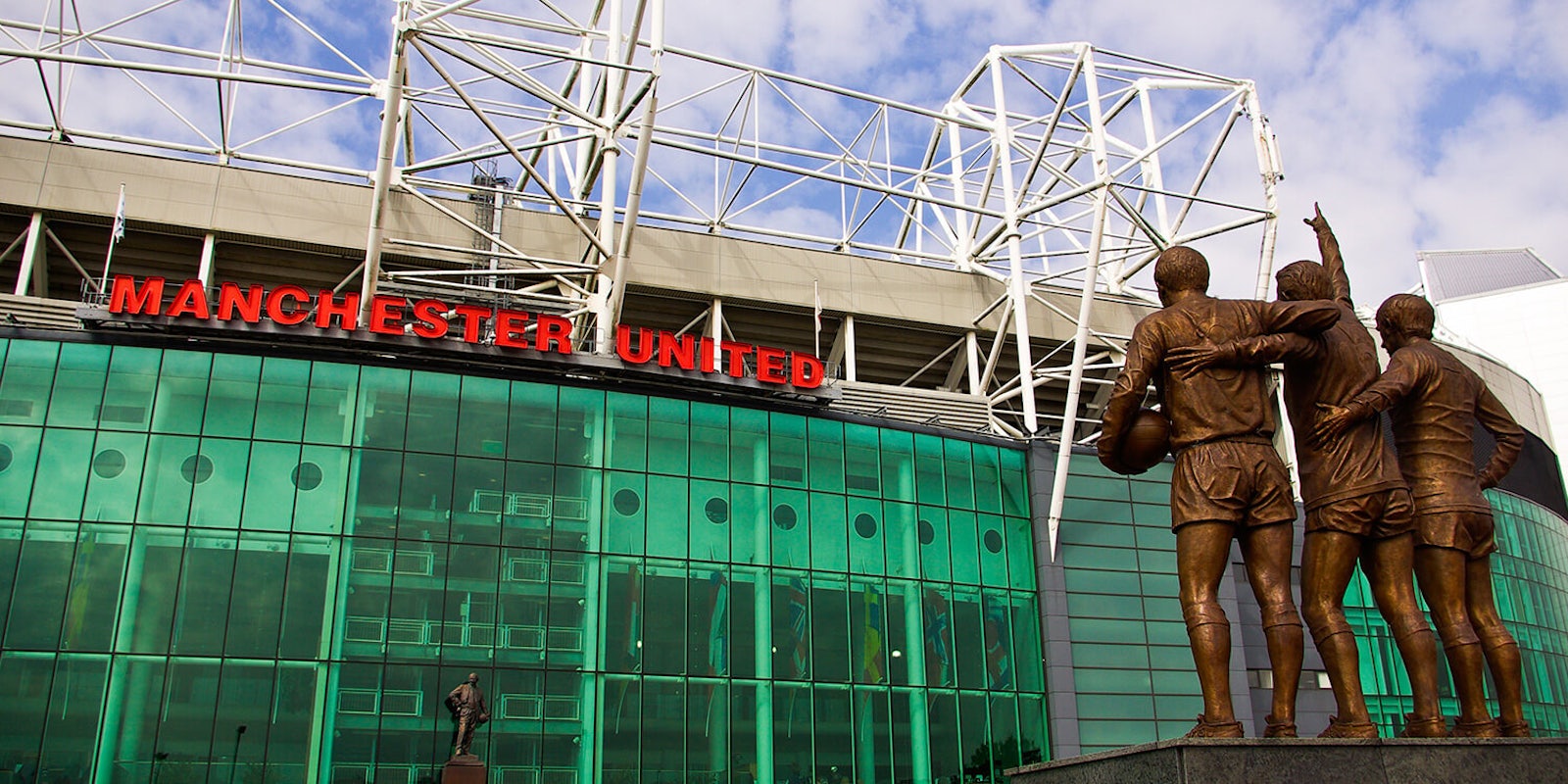 Old Trafford, home stadium of Manchester United