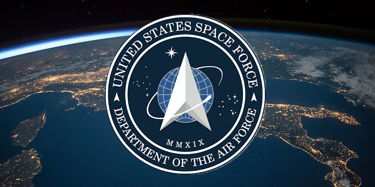 Space Force Star Trek logo