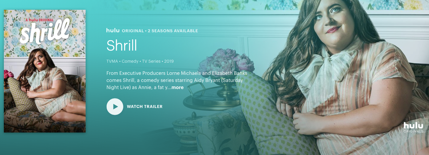 watch shrill on Hulu
