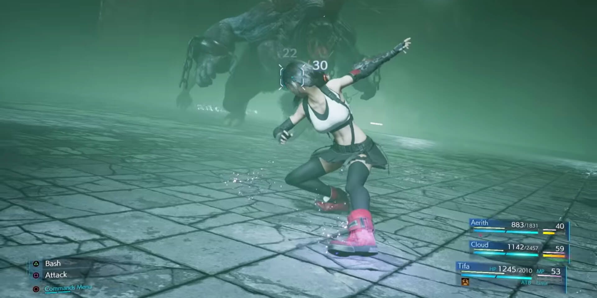 final fantasy 7 remake combat