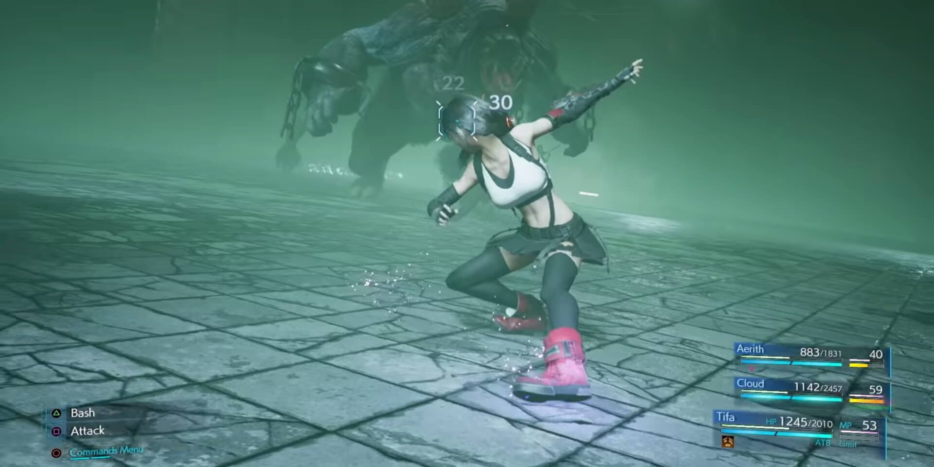 final fantasy 7 remake combat