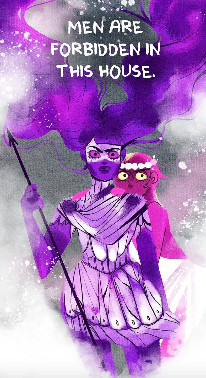 Lore Olympus - Artemis