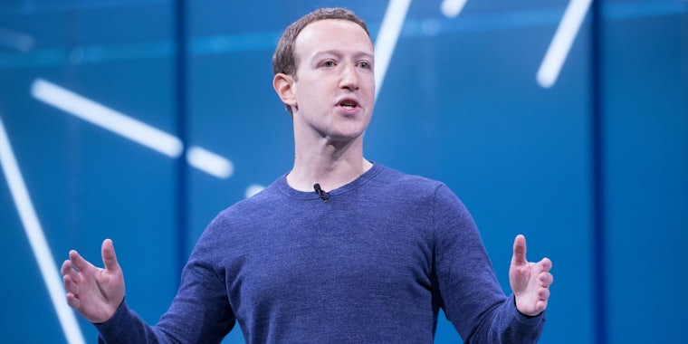 Mark Zuckerberg Facebook Regulation