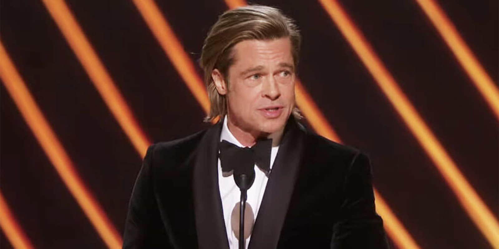 brad pitt oscars speech