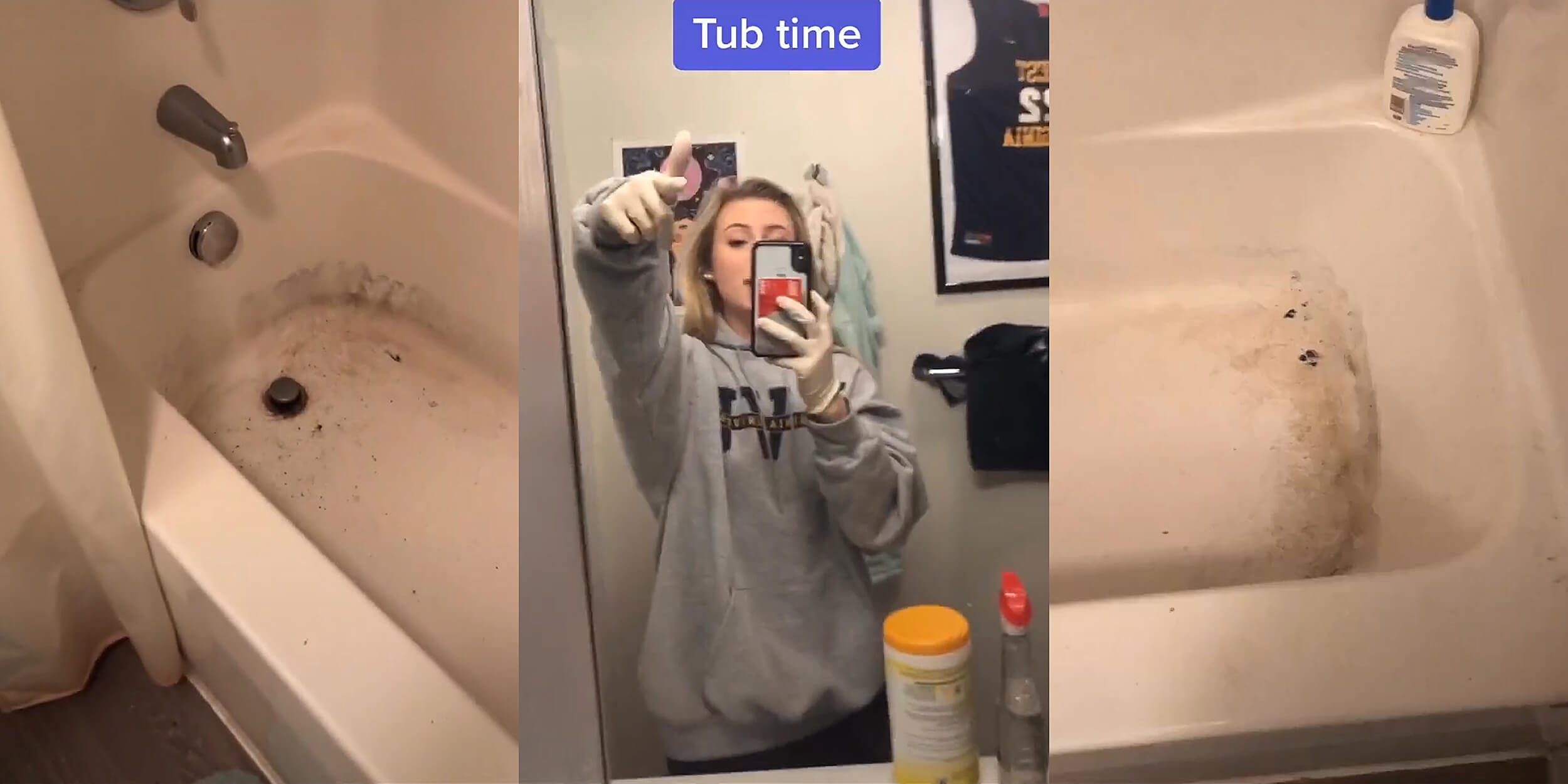TikTok's 'Clean Queen' Explains That Viral TubCleaning Video