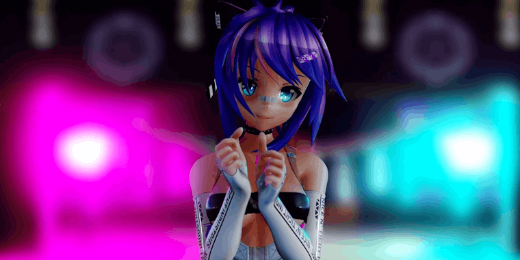 The 3D hentai camgirl ProjektMelody