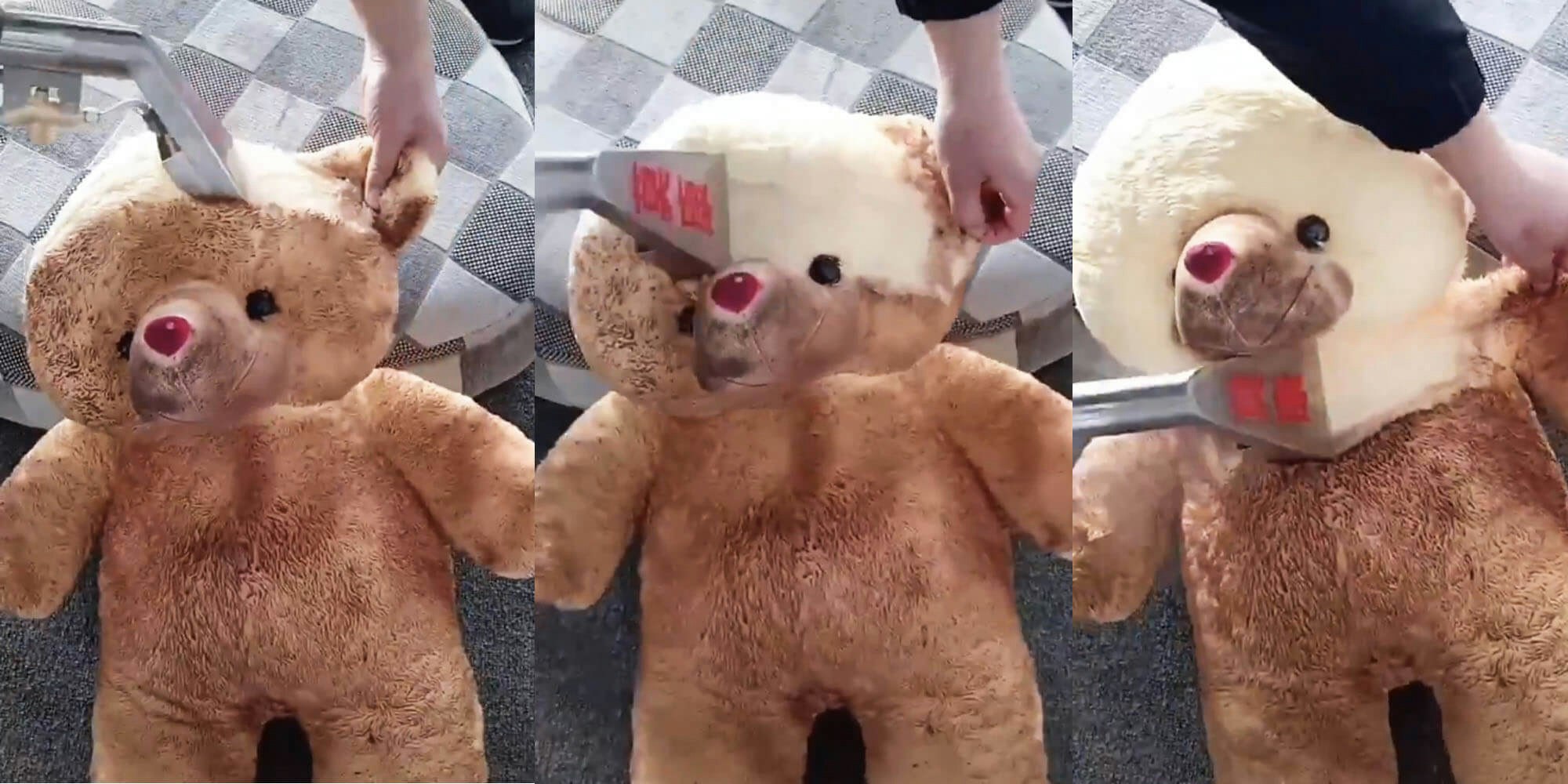 professional teddy bear cleaning