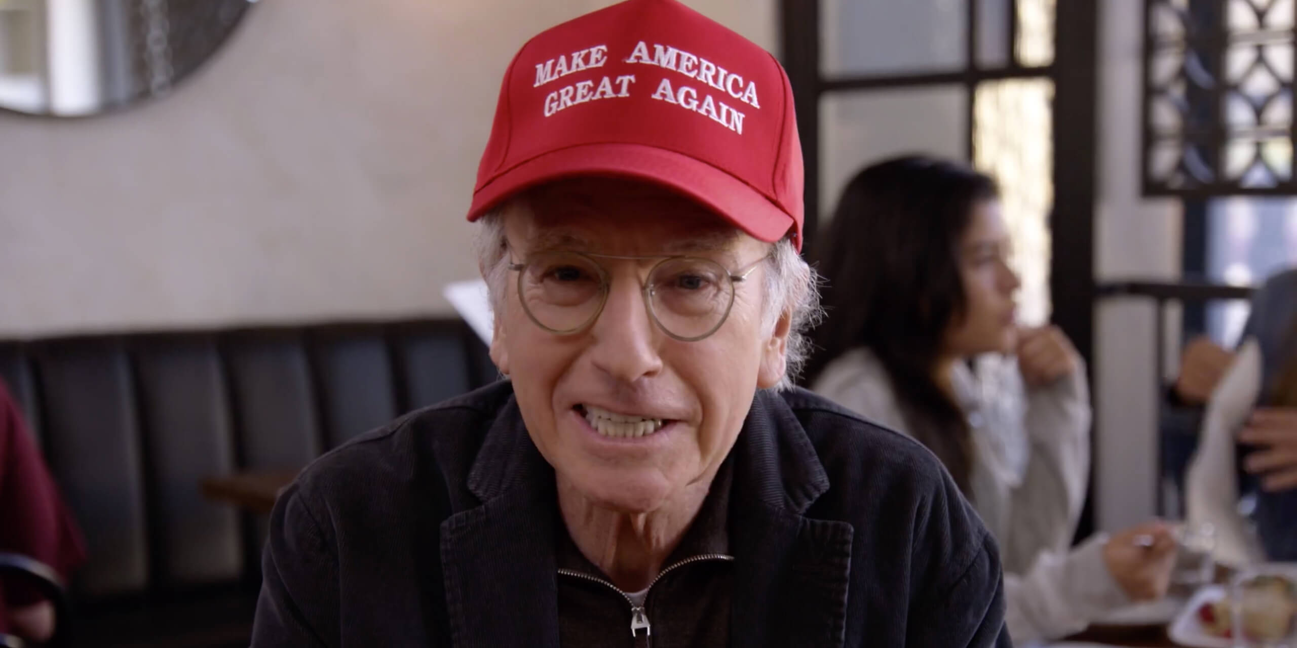 trump-tweets-curb-your-enthusiasm-maga-hat