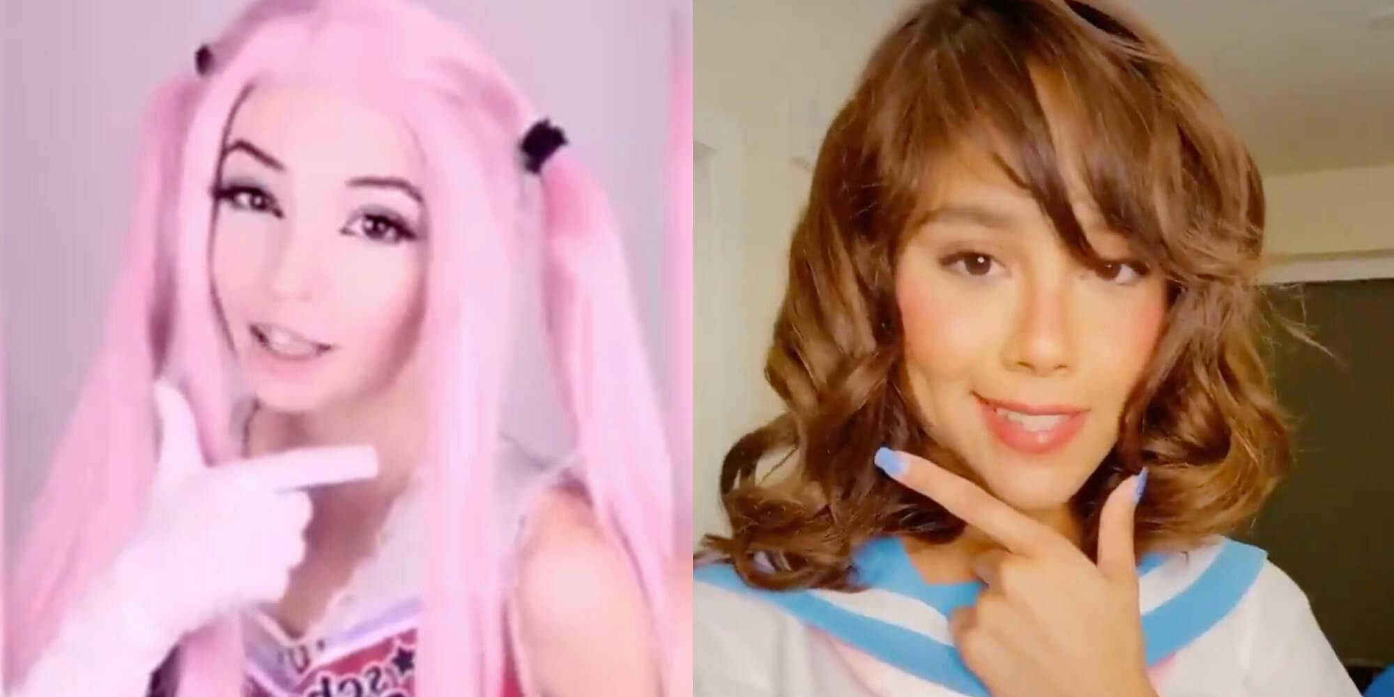 girl compared to belle delphine｜TikTok Search