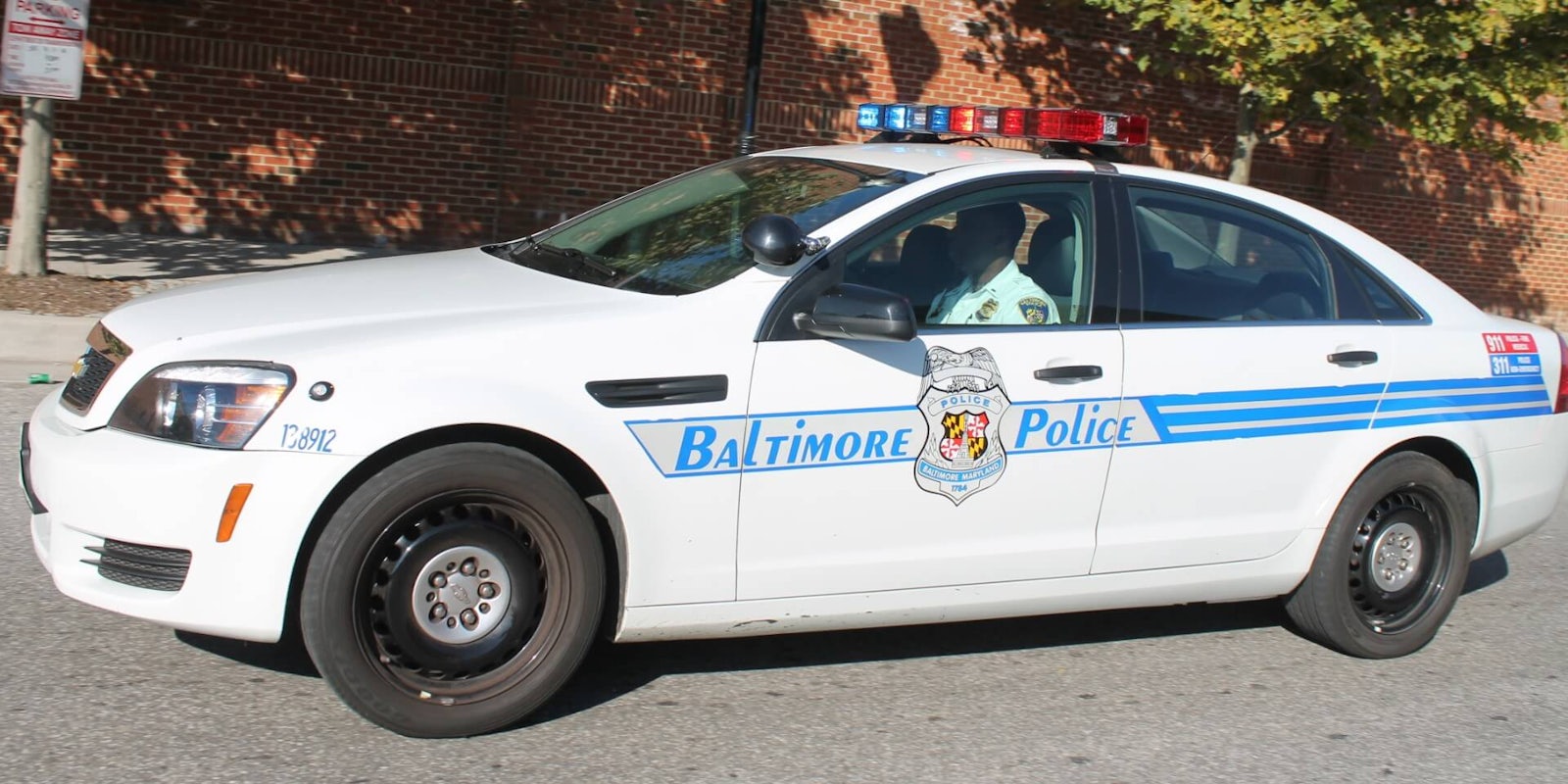 Baltimore Police car
