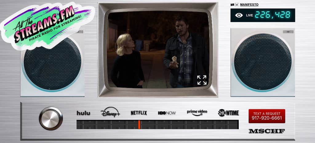 Parks and Rec on all the streams