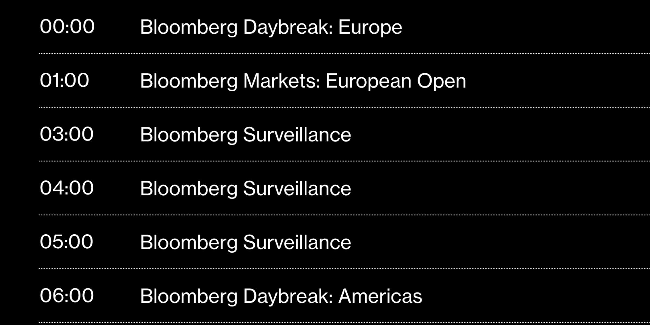 Bloomberg Routestatus Bloomberg Tv Europe Schedule Today – LYPIN