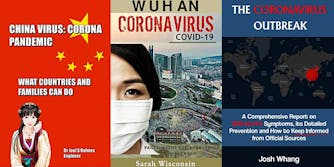 Three coronavirus-related book from Amazon