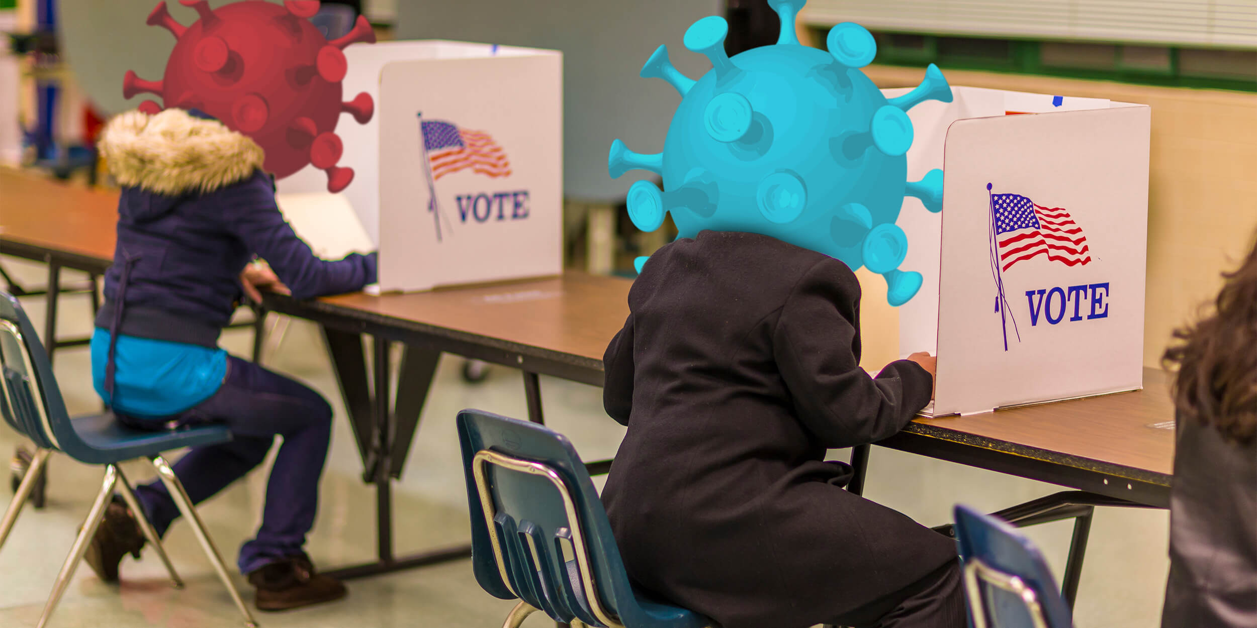 voters infected with coronavirus on election day