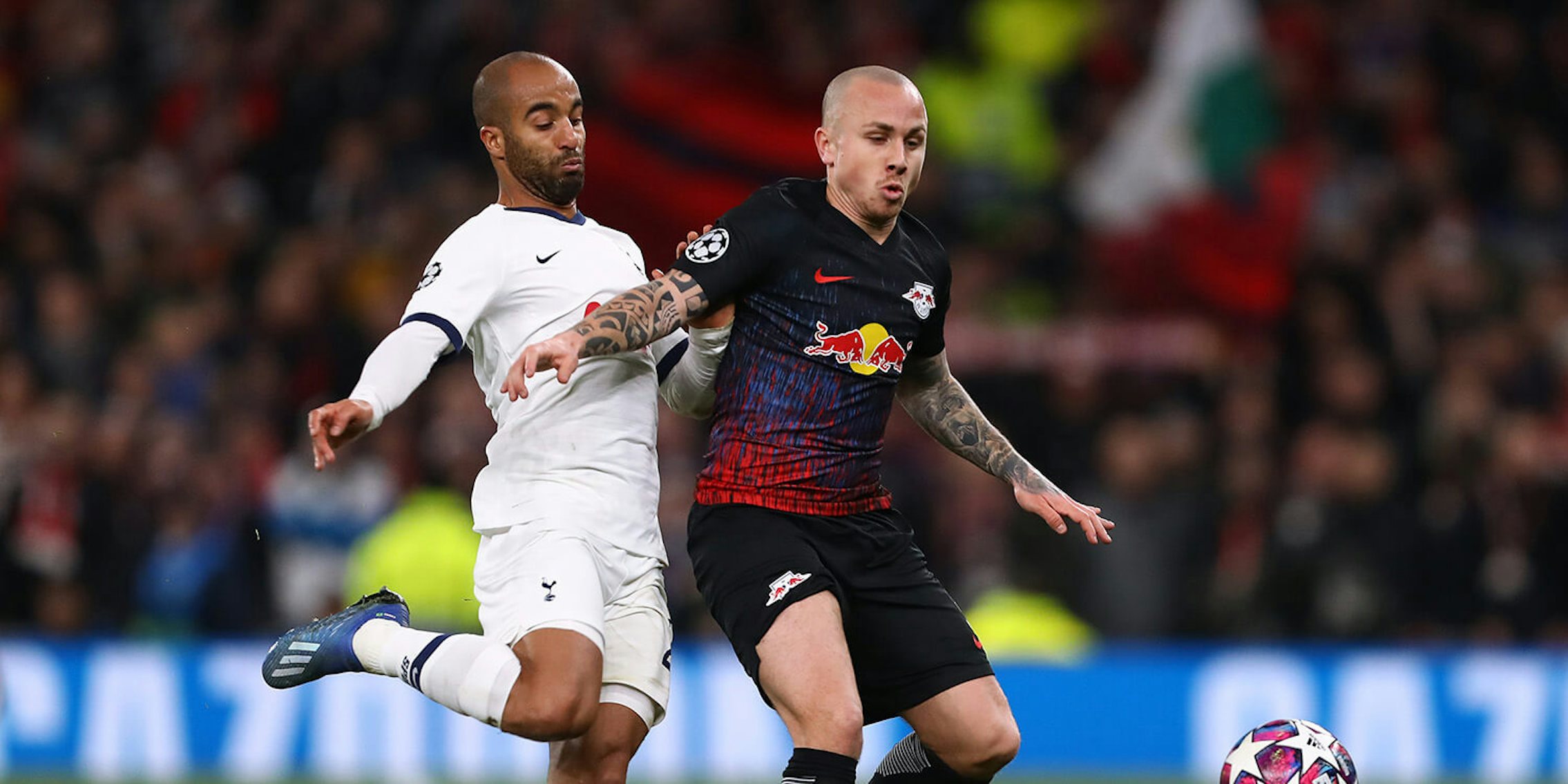 Lucas Moura and Angelino