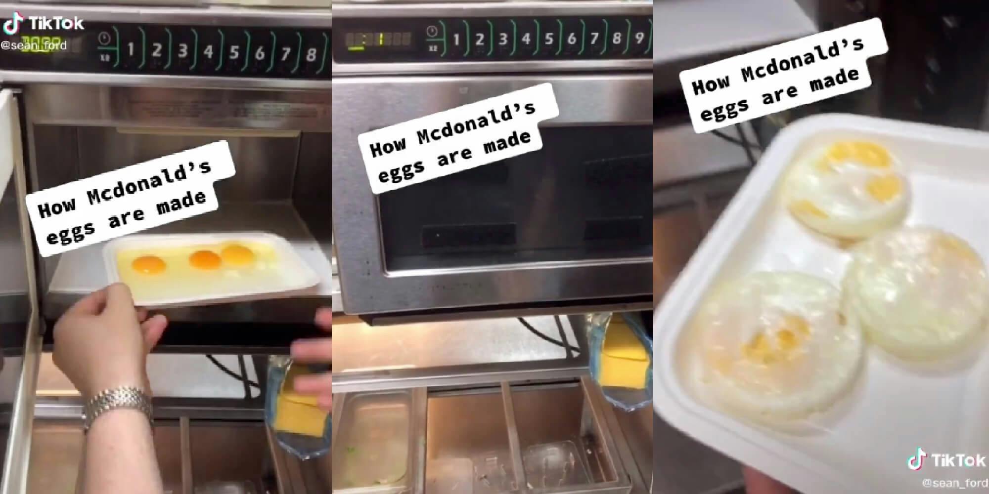 McDonald's round eggs vs. square eggs: Employee reveals the difference