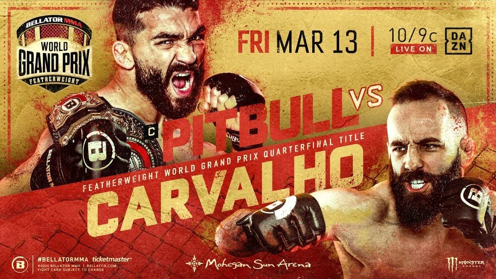 Pitbull Freire vs Pedro Carvalho live stream Bellator