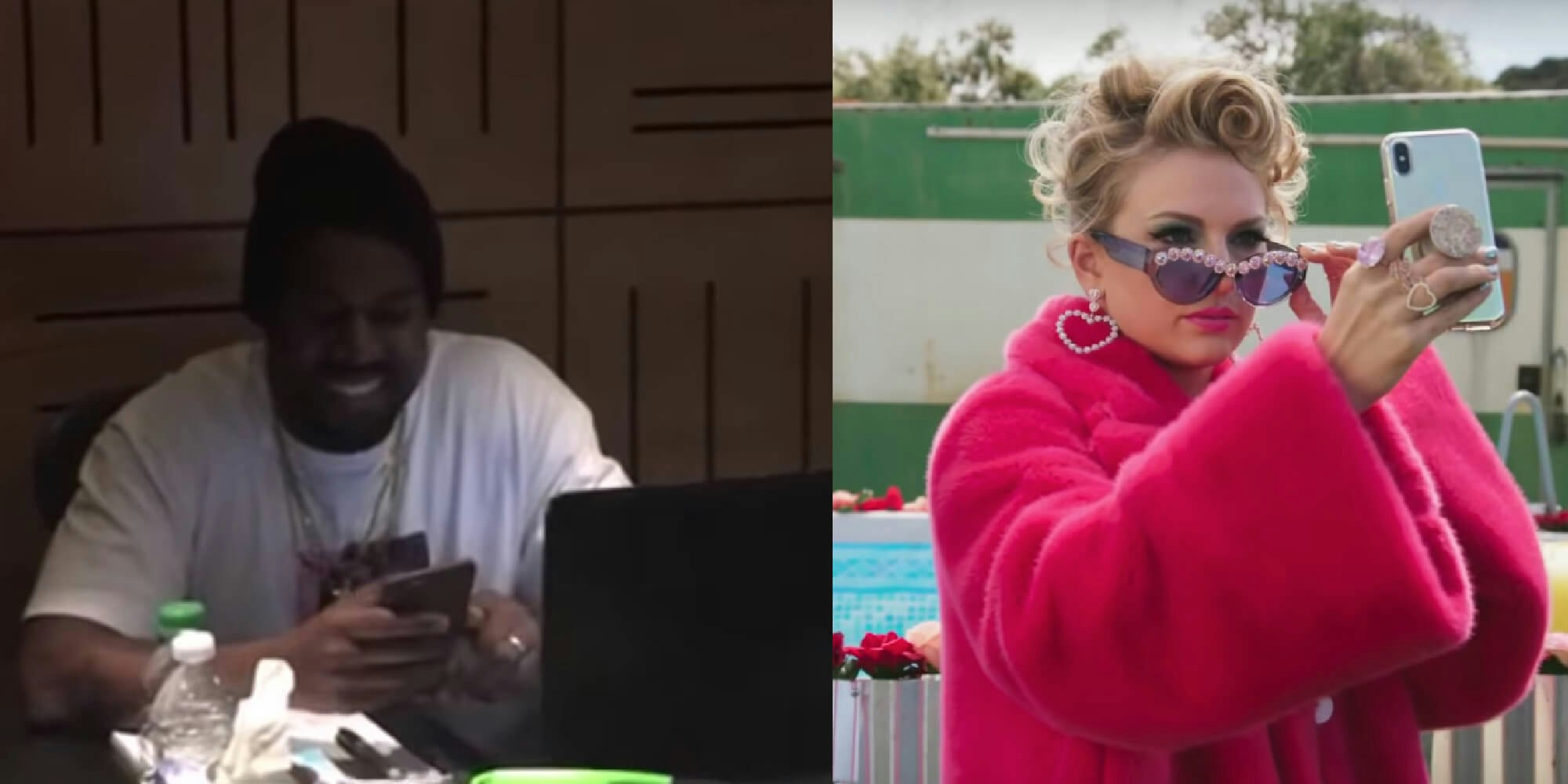 Kanye West And Taylor Swifts Full Phone Conversation Leaked 