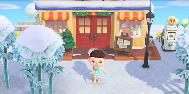 Animal Crossing: New Horizons -- Nook's Cranny Christmas