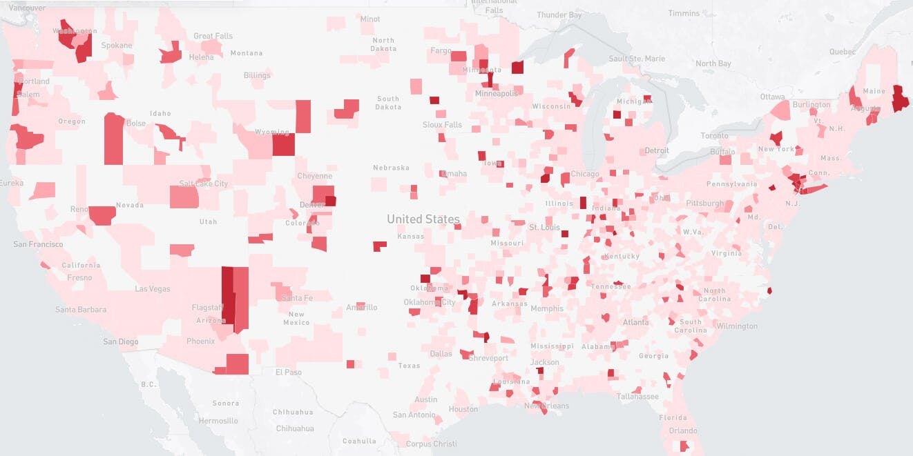 Facebook Launches Coronavirus Map That Shows County Symptom Info