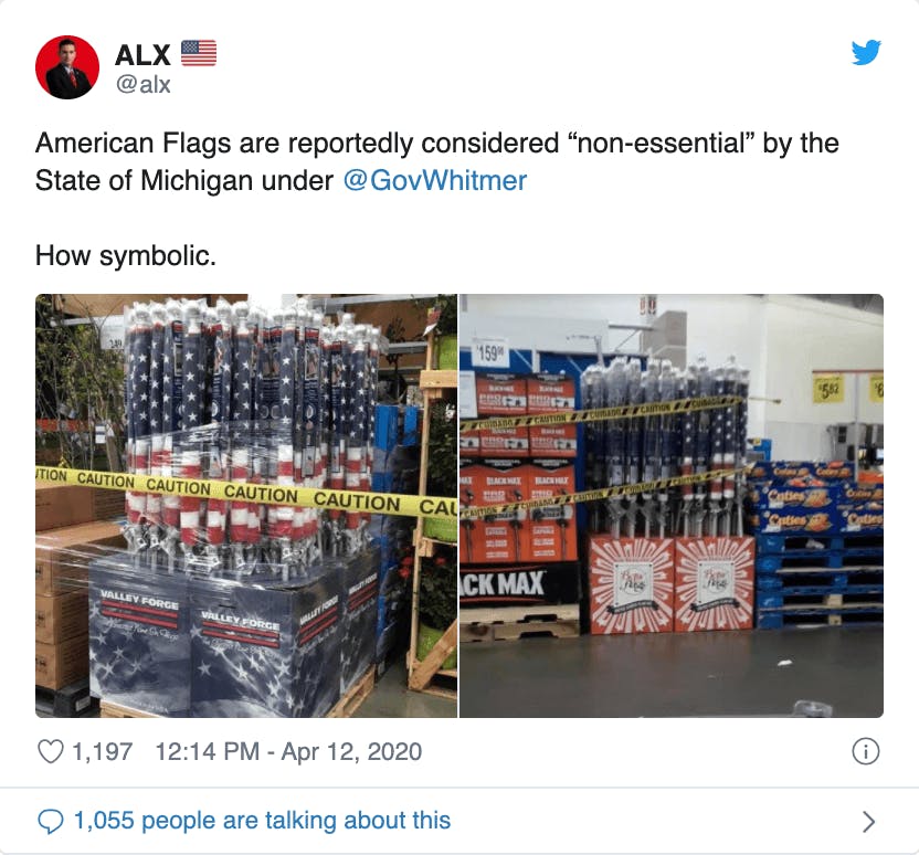 tweet-spreading-american-flag-conspiracy-ban
