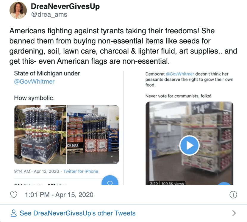 Tweet-spreads-whitmer-american-flag-ban-conspiracy