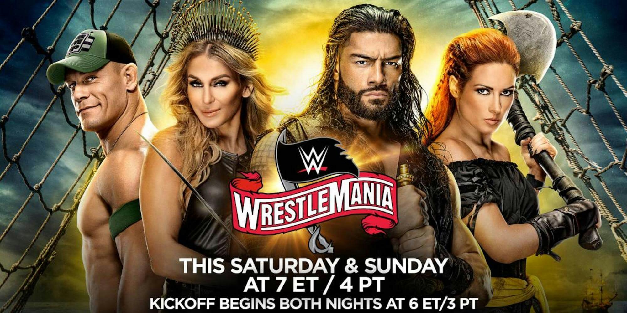 WrestleMania 36 How To Stream, Match Cards, Start Time, and More