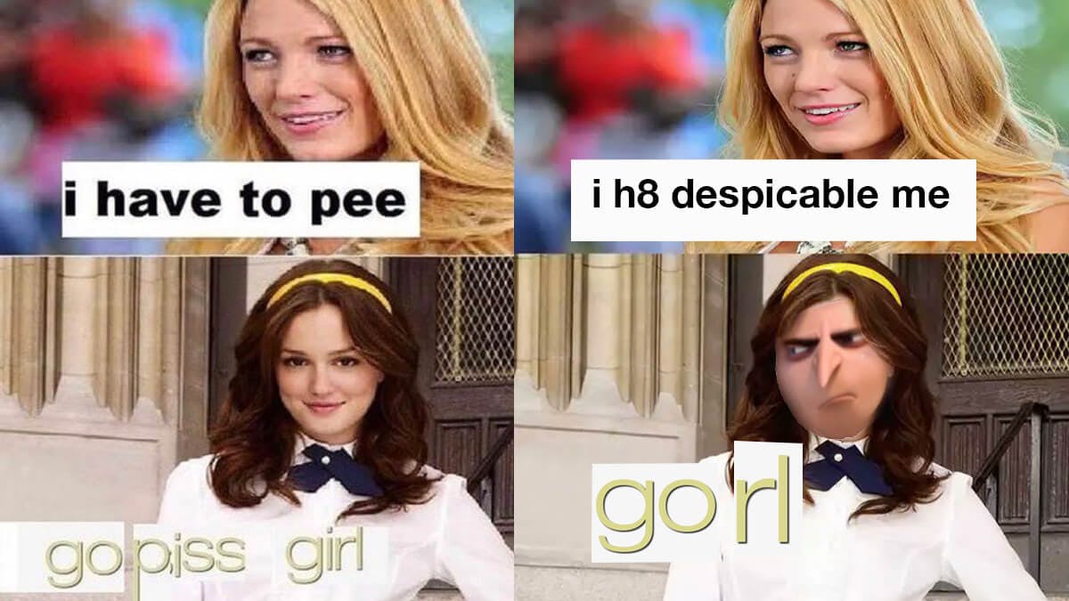 gossip girl anagram meme