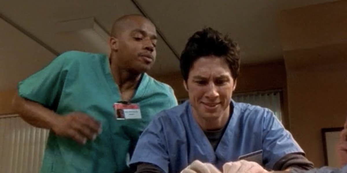 Zach Braff And Donald Faison Launch Scrubs Rewatch Podcast