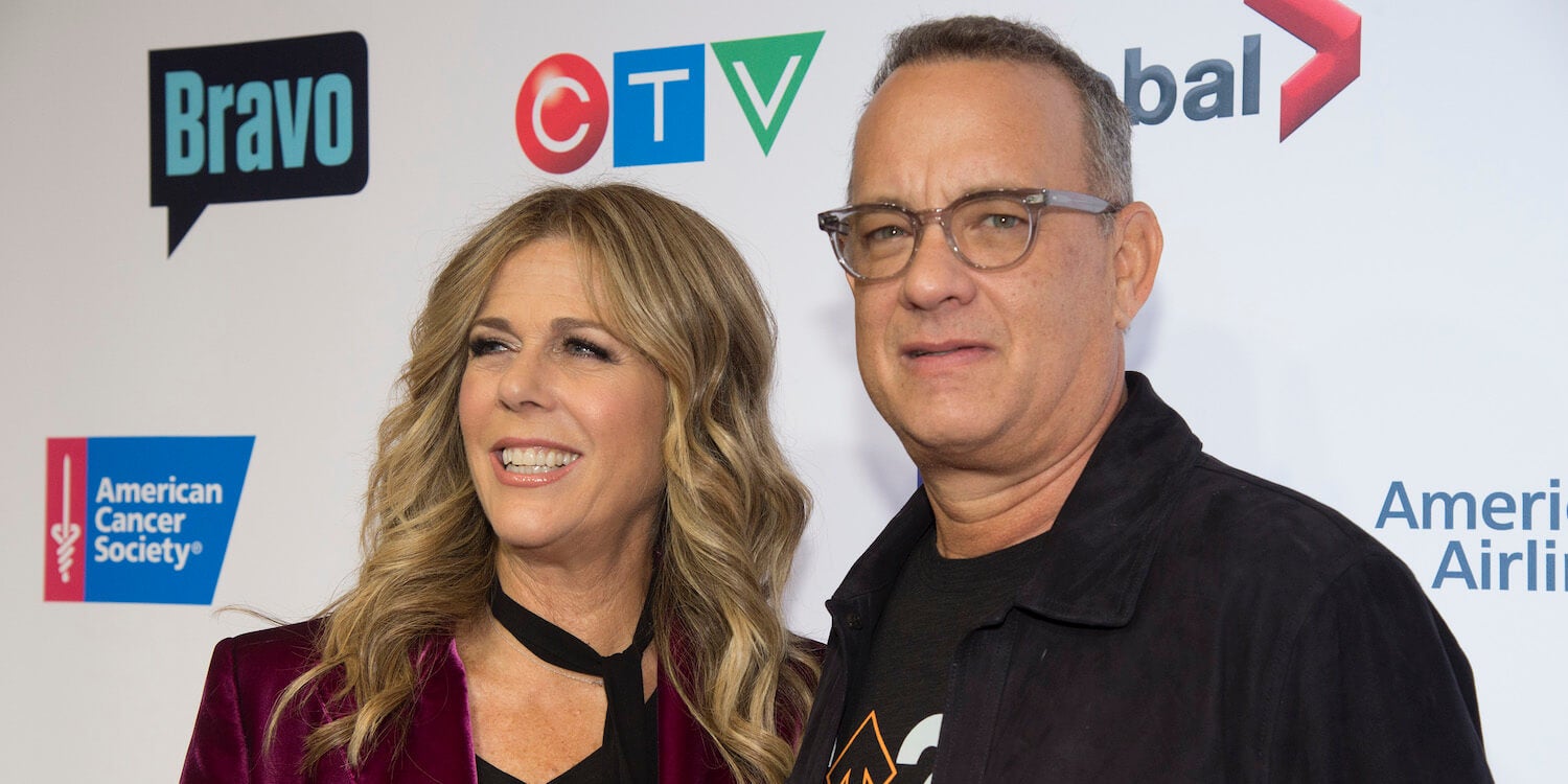 Tom Hanks Rita Wilson blood coronavirus vaccine