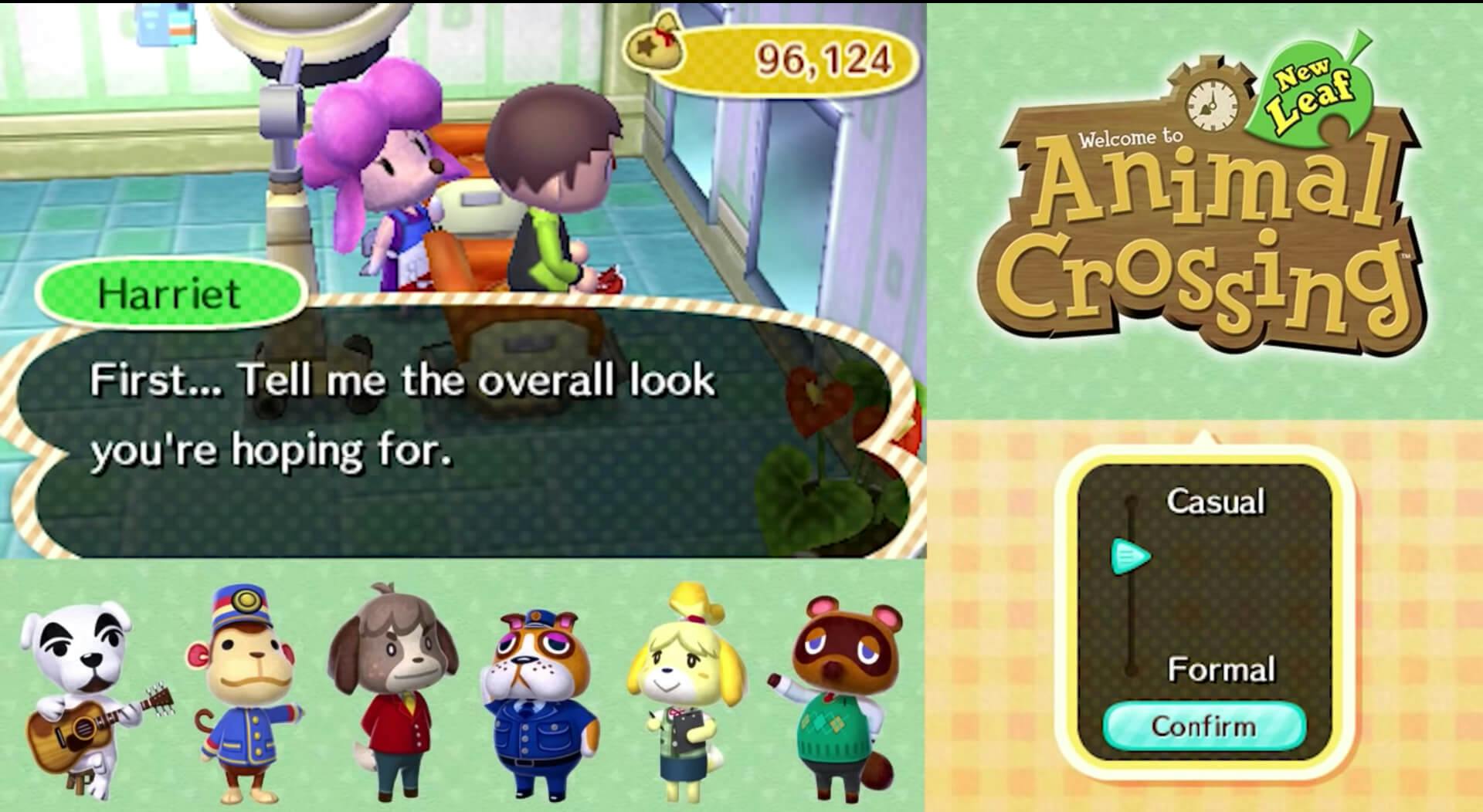 A Hair Guide For Anyone Still Playing 'Animal Crossing New Leaf'