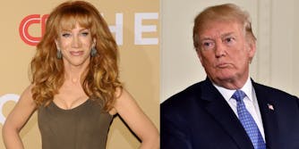 Kathy Griffin and Trump