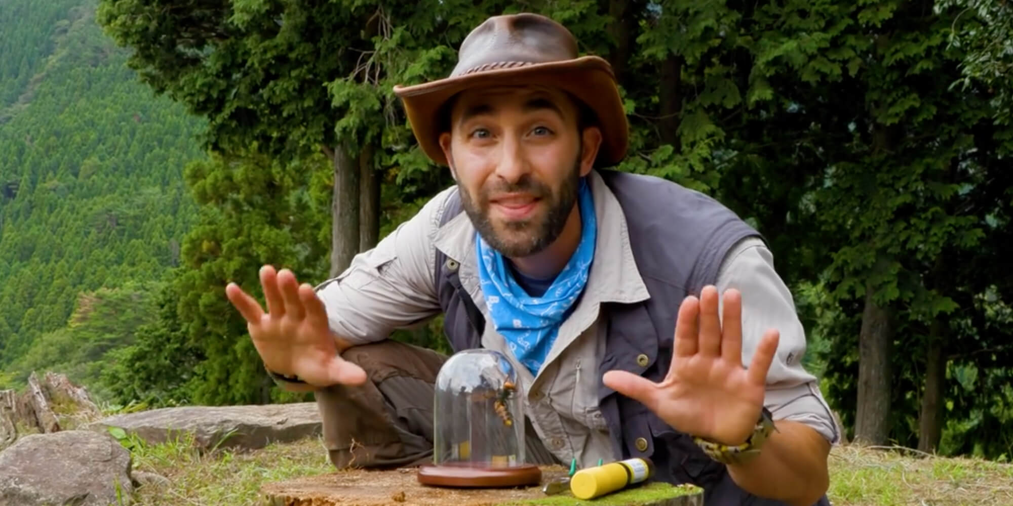 YouTuber Coyote Peterson Let a Murder Hornet Sting Him