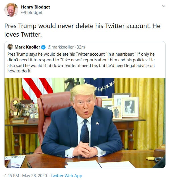 Trump Delete Twitter Memes