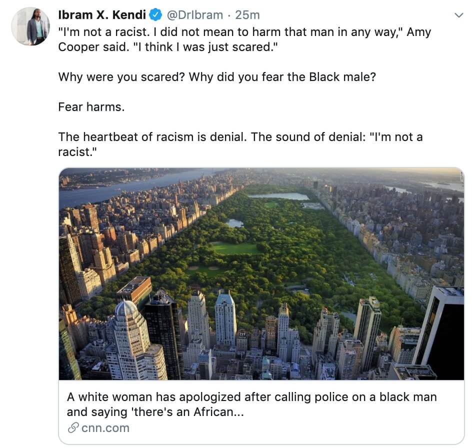 Central park Karen - comment