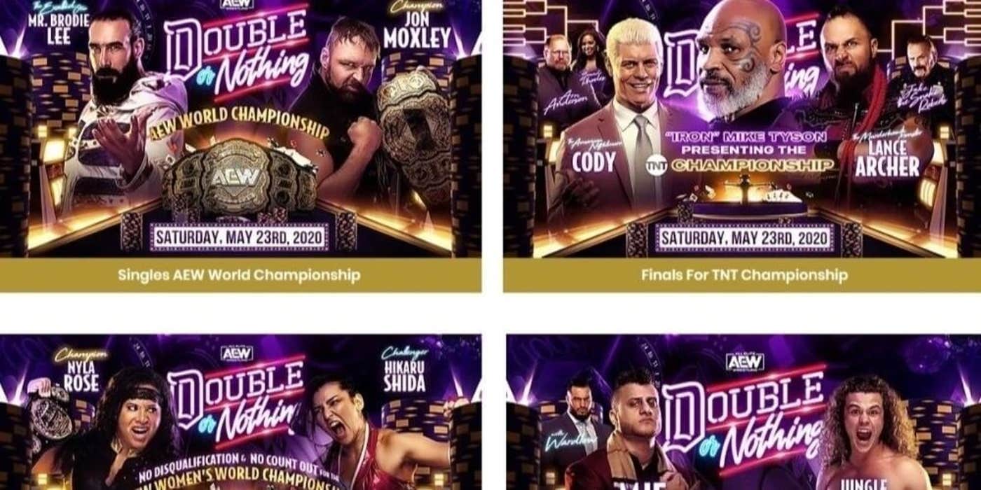 AEW Double or Nothing Stream: How to Watch the All Elite Wrestling PPV