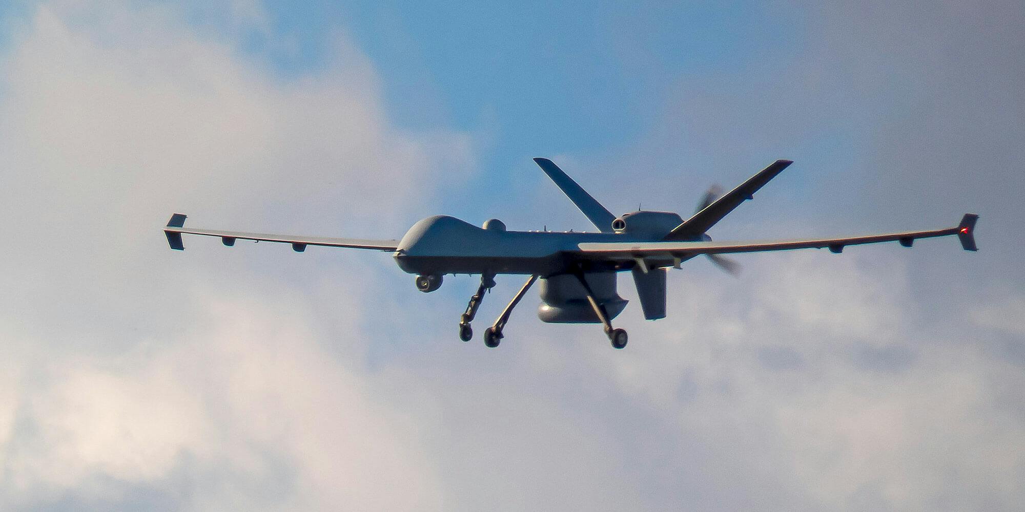 A CBP Predator drone