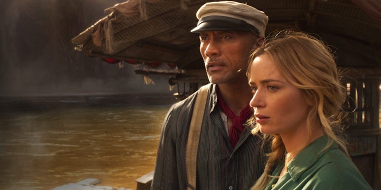 emily blunt dwayne johnson jungle cruise