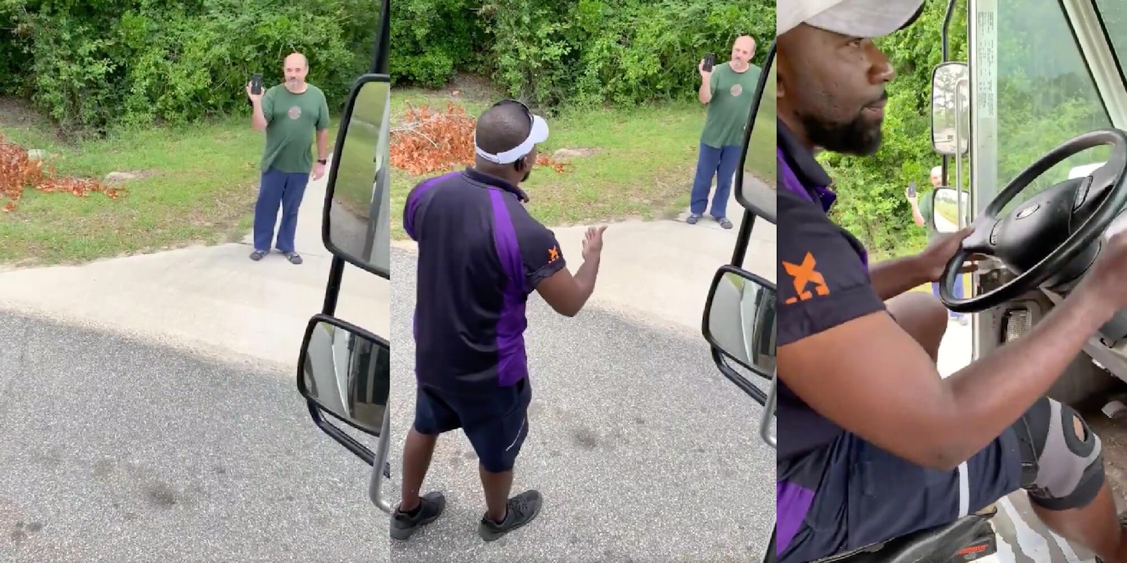 fedex workers fired video customer