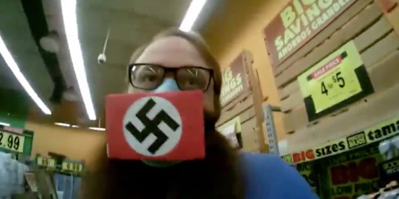 swastika face mask