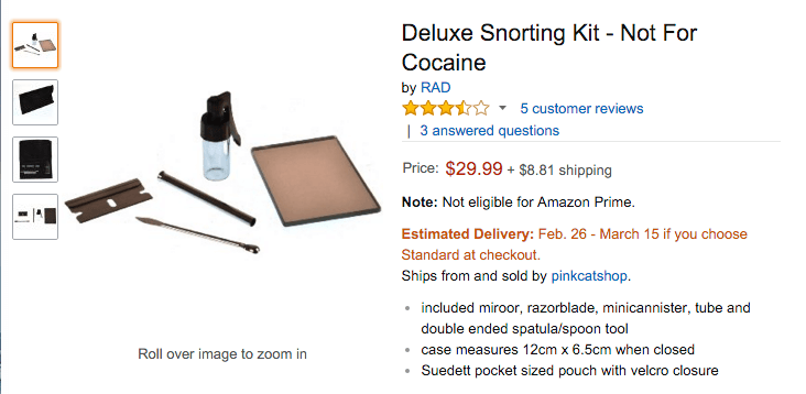 6  Products That Are Definitely Not Cocaine Accessories