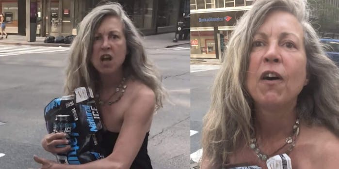 Woman seen screaming N-word at Black woman