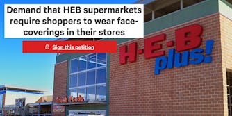 An HEB grocery store in Texas