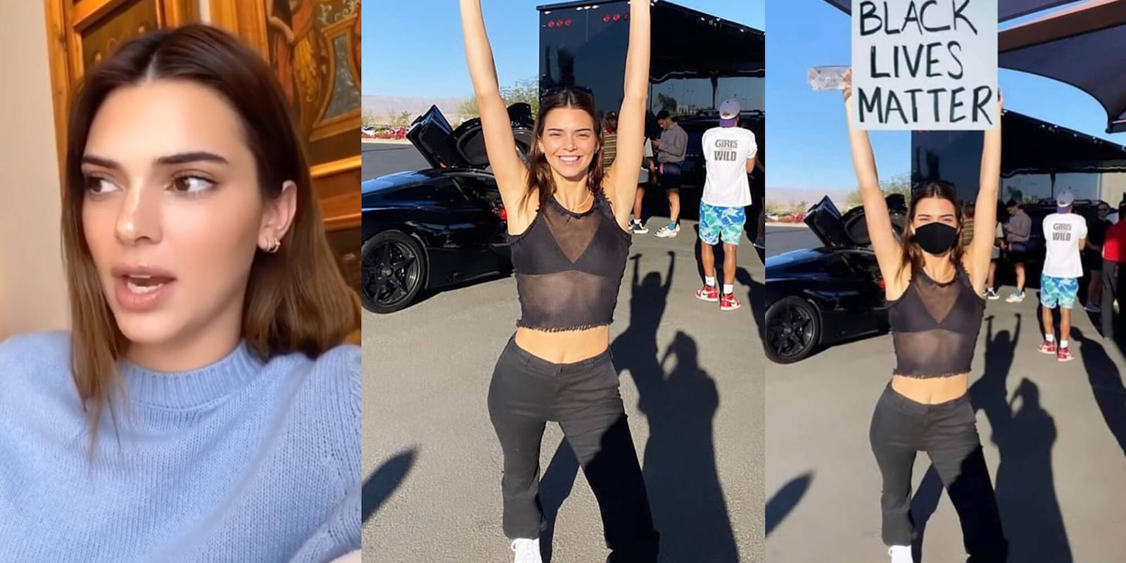 Kendall Jenner Can't Stop Wearing These Black Leggings That